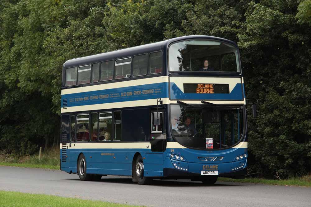 Delaine Buses Volvo B5TL Wright 163